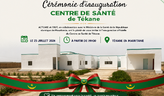 Mauritanie : Le nouveau Centre de Santé de Tékane sera inauguré ce 25 juillet