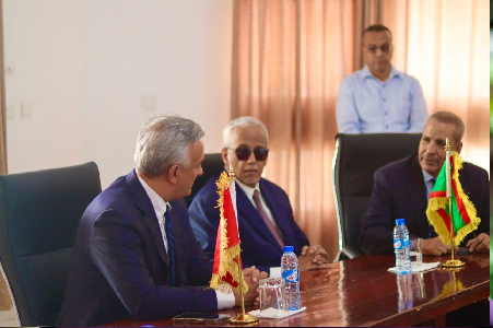 L ministre marocain chargé de l’Investissement visite au Port Autonome de Nouakchott