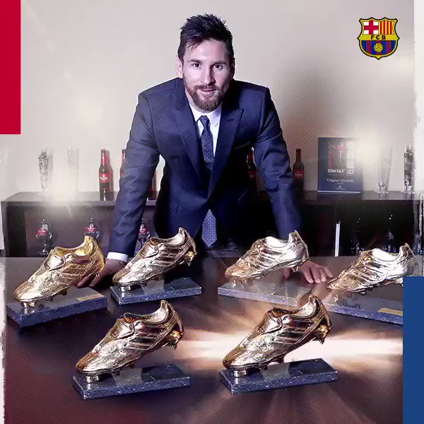 Officiel Lionel Messi remporte le Soulier d Or 2018 19 Taqadoum